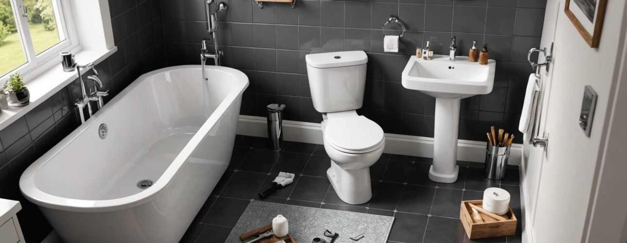 how to prepare for bathroom suite installation